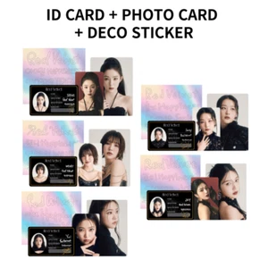 CUARTO CONCIERTO DE TERCIOPELO ROJO: TARJETA DE IDENTIFICACIÓN 'R A V' + TARJETA DE FOTO + PEGATINA DECORATIVA PEDIDO ANTICIPADO - Imagen 1 de 6