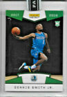 2017-18 PANINI INSTANT NBA DRAFT DENNIS SMITH JR. ROOKIE GREEN RC PARALLEL 9/10