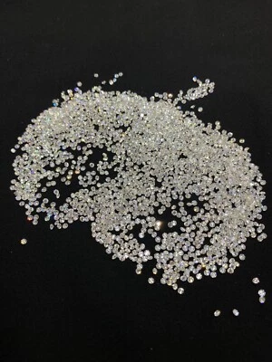 Natural 0.90MM Loose Diamond Round 80 Pcs Lot VS Clarity H Color Diamonds - Image 1 of 3