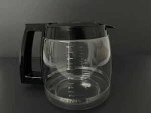 Cuisinart 14 Cup Coffee Replacement Carafe DCC-2200RC Glass w/Stainless onHandle - Picture 1 of 6