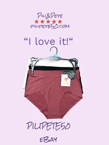 PRIMA VALENTINA 3 Pack PANTIES BRIEFS HI-CUT~77309~MULTICOLOR~SEAMLESS MF~MEDIUM - Picture 1 of 16