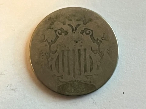 1882 Shield Nickel Cover