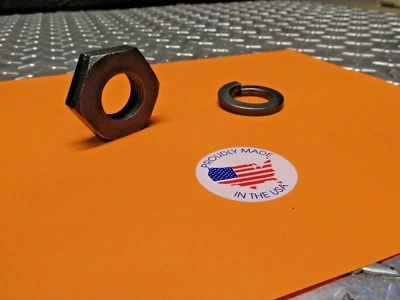 Cadillac 1952-1970 engranaje de dirección brazo pitman tuerca de retención y arandela OEM G.M. Foto 1 de 4