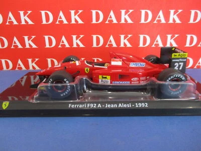 Die cast 1/24 Modellino Auto F1 Ferrari F92 A 1992 J. Alesi - Immagine 1 di 4