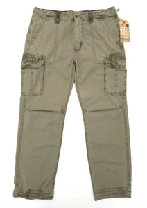 Tailor Vintage Men's 36 x 32 Military Cargo Pants Fatigue Green NWOT - Picture 1 of 13