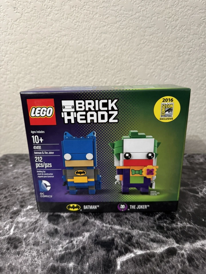 LEGO BRICKHEADZ: Batman & the Joker (41491)