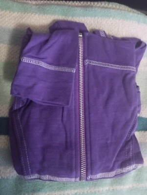 Sudadera Hanes Niña Ligera Slub Jersey Cremallera Completa Sudadera con Capucha K208 Chaqueta Algodón Foto 1 de 2