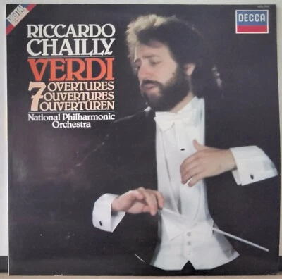 DECCA SXDL 7595 UK/HOLLAND ED 1 VERDI 7 OVERTURES RICCARDO CHAILLY GREAT CONDITI - Image 1 of 3