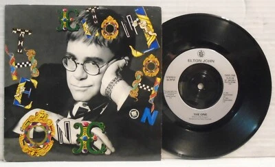 Elton John - The One - 45 RPM 7" vinyl single 1992 Rocket EJS 28 Foto 1 de 2