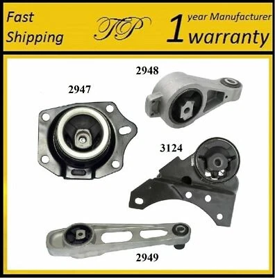 4 PCS Motor & Trans Mount For 2003-2005 Dodge Neon 2.0L - Auto Trans. - Image 1 of 4