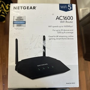 Netgear AC1600 Inteligentny dwuzakresowy router WiFi (R6260) Open Box - Zdjęcie 1 z 2
