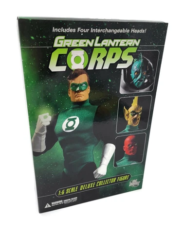 Dc Direct Deluxe Green Lantern Hal Jordan 13" 1:6 Special Collector Figure Cover