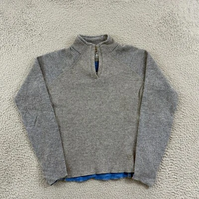 Suéter Mountain Hardwear Mujer XS Gris Mezcla de Lana Manga Larga Pullover Senderismo Foto 1 de 4