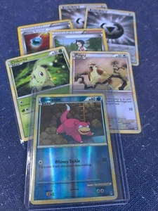 2010 Legends 7X Pokemon Lot. 1x Rev Holo Rare VG+ - NM Slowpoke - Picture 1 of 10