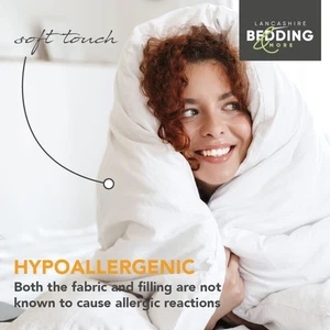 15 Tog Winter Duvet – Extra-Warm Hypoallergenic Hollowfibre Quilt - Picture 1 of 13