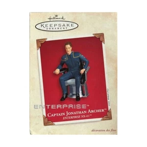 Hallmark Ornament Captain Jonathan Archer EX/NM - Imagen 1 de 2