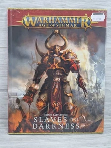 Warhammer Age of Sigmar Battletome: SLAVES TO DARKNESS (ENG), 2022, NEW SEALED - Picture 1 of 6