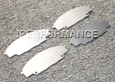 Titanium Brake Pad Shim Heat Shield Set for Honda S2000 2000-2009 FRONT - Image 1 of 3