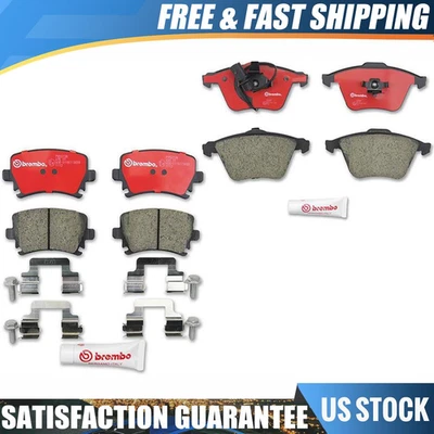 Pastilla de freno delantera trasera Brembo 8 para Audi A4 2005-2009 2005-2009 Audi A4 Quattro Foto 1 de 4