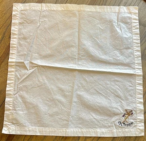 Servilleta de tela bordada Pottery Barn Reindeer Blitzen 20 x 20 - Imagen 1 de 4