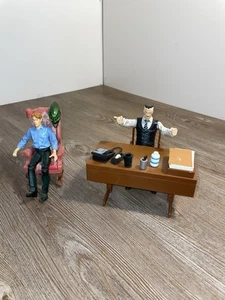 Spider-Man Película Serie 1 Norman Osborn con Máscara de Duende y Escritorio J Jonah Jameson - Imagen 1 de 8