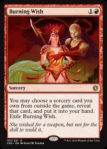Burning Wish - Light Play MTG Conspiracy: Take the Crown - Picture 1 of 1