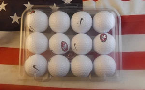 Paquete de 12 pelotas de golf Nike San Francisco 49ers nuevas sin abrir - Imagen 1 de 2