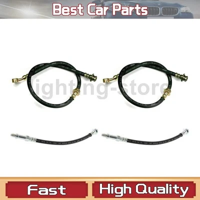 Línea de freno hidráulico de manguera de freno delantero trasero 4 para Dodge Charger 1970 1971 Foto 1 de 4