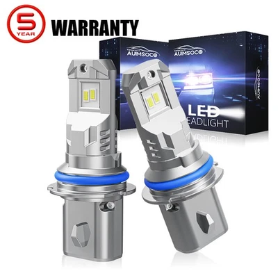 For Chevrolet Caprice 1991-1996 LED Headlight Bulb Kit 9004 Hi/Lo Beam 4800000LM - Image 1 of 4