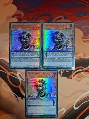 Playset 3x Erzunterweltler Exzentrick - RA04-DE017 Ultra Rare - Bild 1 von 2