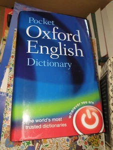 POCKET OXFORD ENGLISH DICTIONARY - Picture 1 of 2