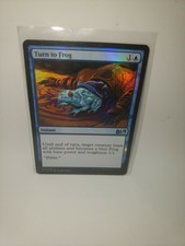 Turn to Frog Foil x1 - Magic Core Set 2014 - MTG - Near Mint