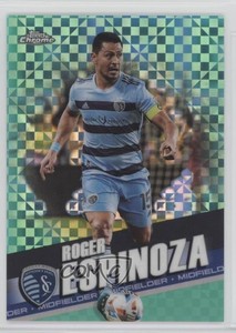2022 Topps Chrome MLS Aqua X-Fractor /299 Roger Espinoza #57