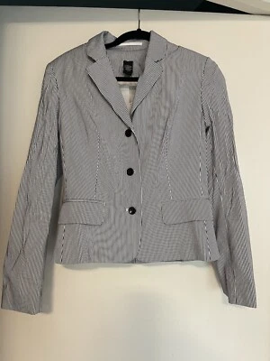Blazer 4 rayas blanco y negro Victoria’s Secret nuevo sin etiquetas Foto 1 de 4