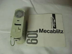 METZ MECABLITZ 109 alt 1960er Jahre inkl. Bedienungsanleitung - Bild 1 von 5