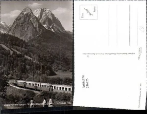 336825,Foto Ak Bergbahn Zugspitzbahn geg. Gr. Waxenstein b. Ehrwald - Bild 1 von 1