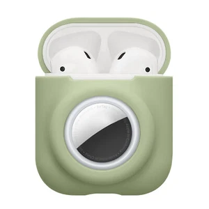 Custodia 2 in 1 per Apple Airpods 1 & 2 e AirTag Cover Cuffie - Foto 1 di 8