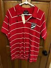 Abercrombie & Fitch Muscle Polo Shirt Men's XL Short Sleeve Embroidered Logo Red
