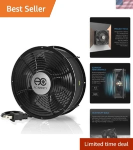 AXIAL 2589, Muffin Fan 10", 120V AC Ø254mm x 89mm High Speed, for DIY Cooling... - Picture 1 of 8