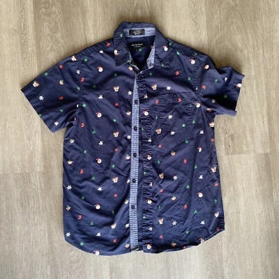 Eighty Eight Platinum Novelty Christmas Shirt Men S Holiday Whimsical Festive - Image 1 of 4