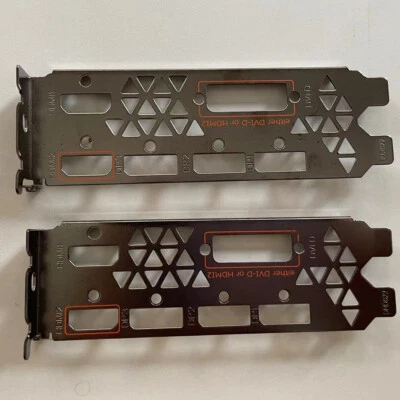 For Gigabyte AORUS Graphic Card I/O Shield Back Plate Bracket GTX 1080Ti GTX1080 - Image 1 of 3