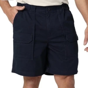 New Lee Dungaree Original Cargo Shorts Men's Regular Fit, 6 Pockets. Sz 44/blue - Picture 1 of 4