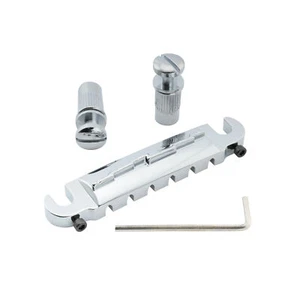 Cola de puente envolvente Musiclily Pro cromado 52,5 mm para guitarra Epiphone LP - Imagen 1 de 5