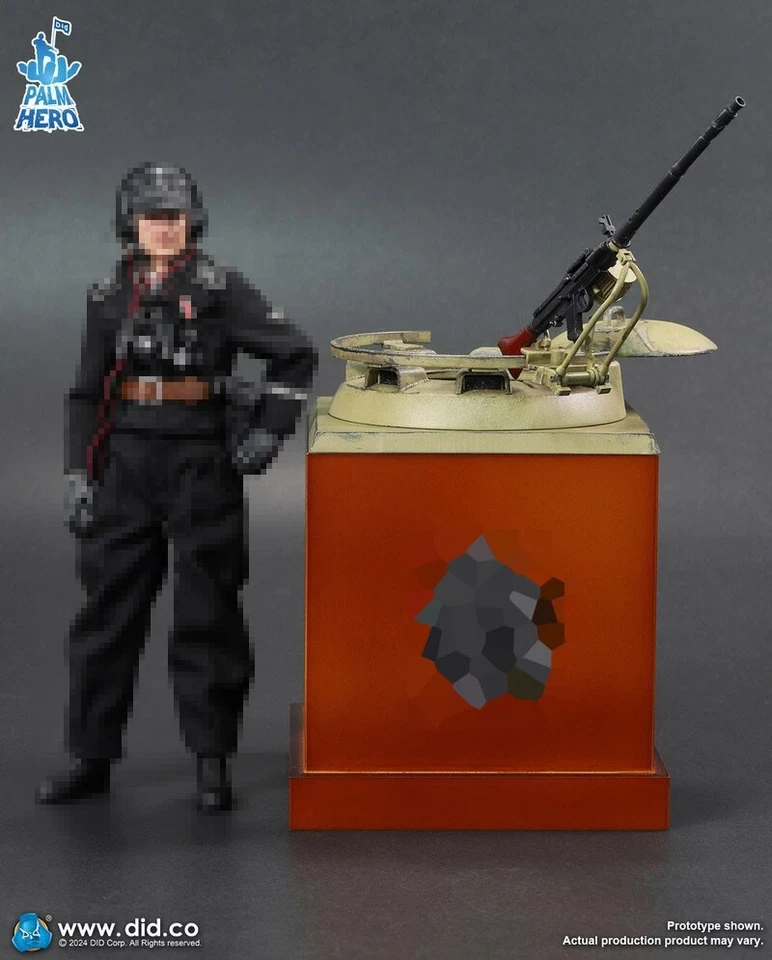 DID XD80025G 1/12 Tanque Tigre Verde Escena Accesorios Vehículos Juego Completo Modelo Juguetes Foto 1 de 4