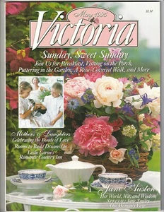 Vintage VICTORIA Magazine MAY 1995 Crafts, Home & Garden, Antiques, Fashion - Picture 1 of 1