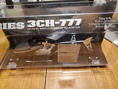 Helicopter Series 3CH-777. Helicopter only no controller. Untested - Image 1 of 4