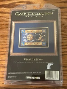 COUNT THE STARS - Dimensions Gold Collection Petites - Counted Cross Stitch Kit - Picture 1 of 4