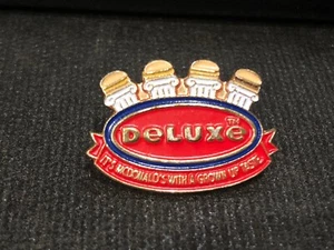 Vintage McDonald's Pin ~~ McDonald's DELUXE Pin - Picture 1 of 1