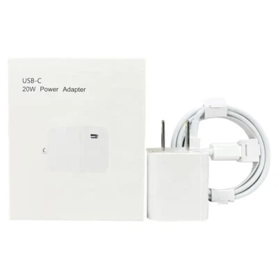 PD 20W USB-C Mini Fast Wall Charger - US Plug | 20w Power Delivery FCC Certified - Изображение 1 из 3