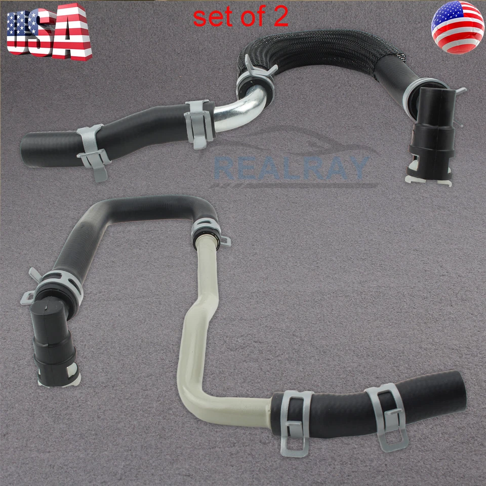 For 2011-2014 Dodge Durango 3.6L 5.7L Hose Tube Heater Supply and Return + Clamp - Image 1 of 4